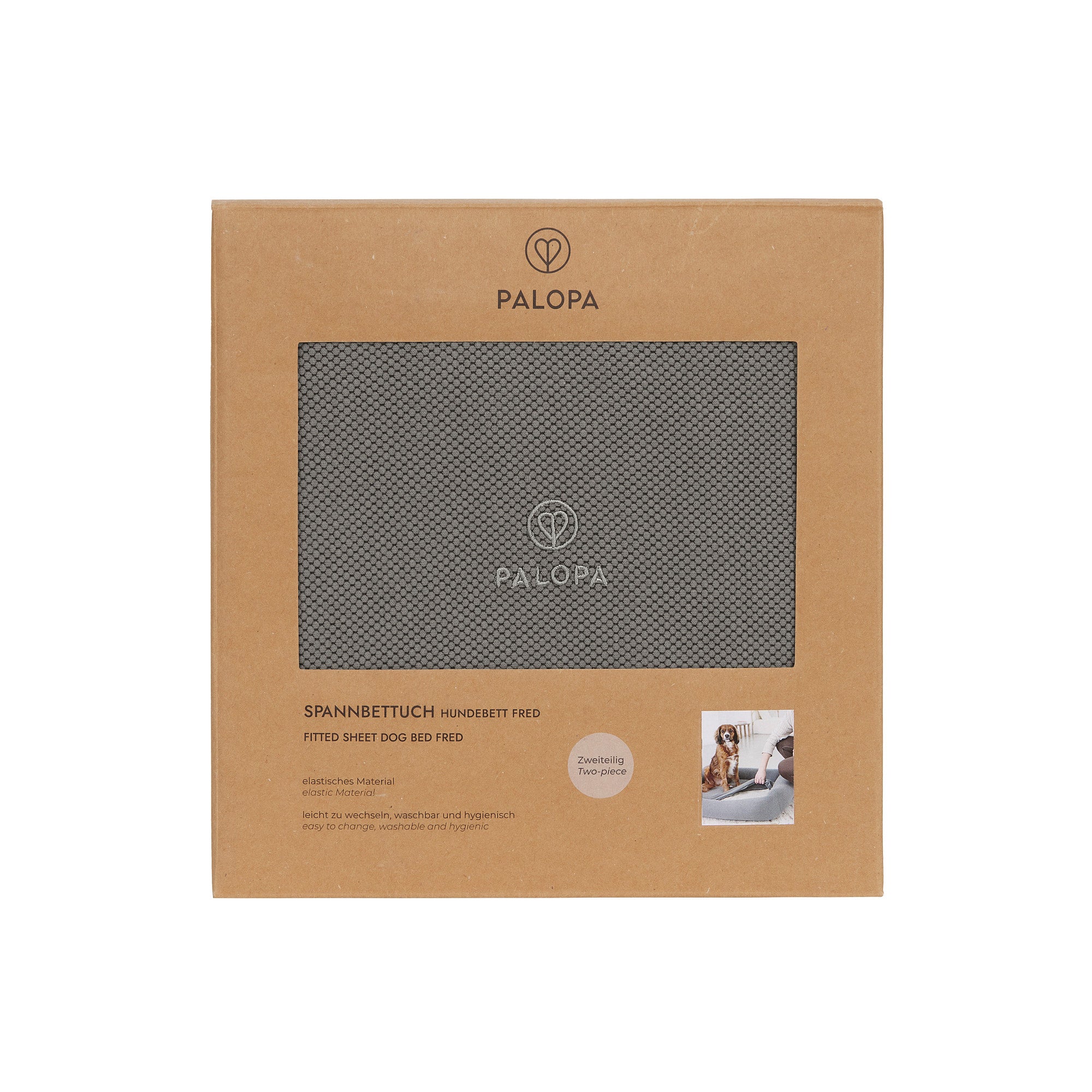 【NEW】コットンベッド用シーツ（2枚セット） /  Fitted Sheet Dog Bed 2 pcs